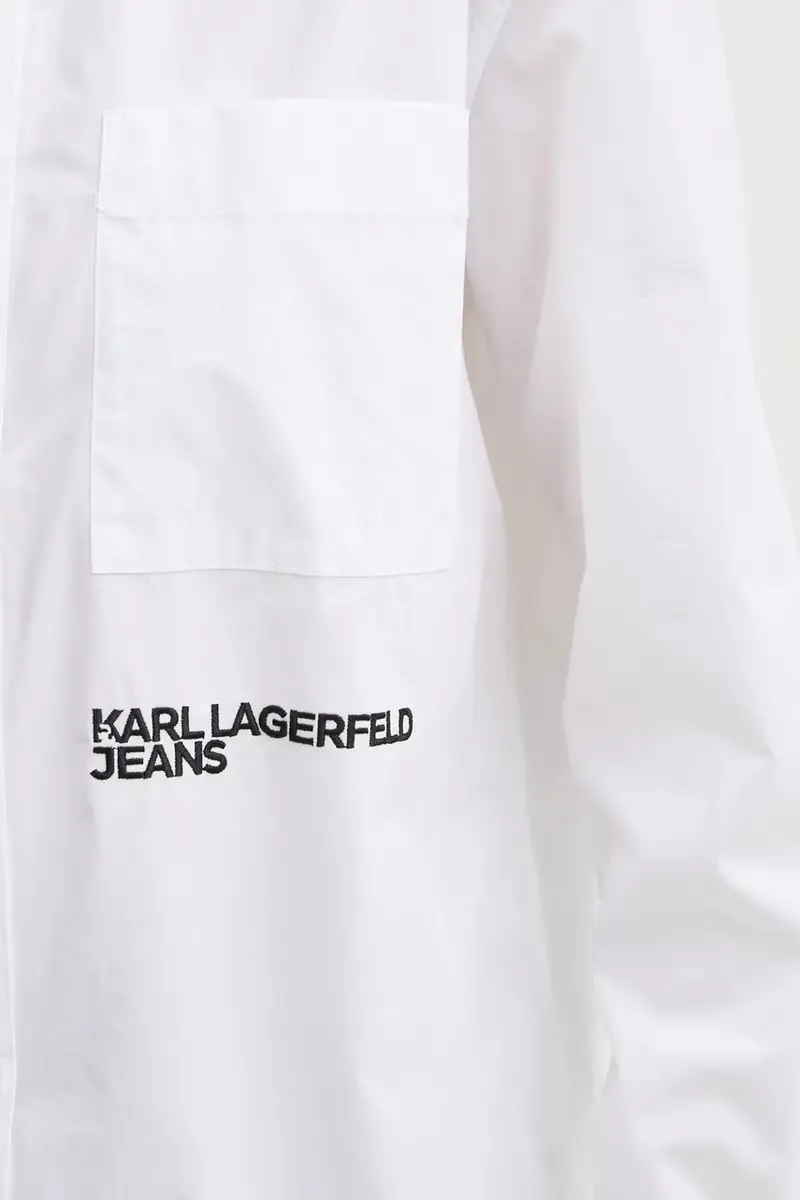 camicia in cotone donna colore beige A1W11001 miniatura 5