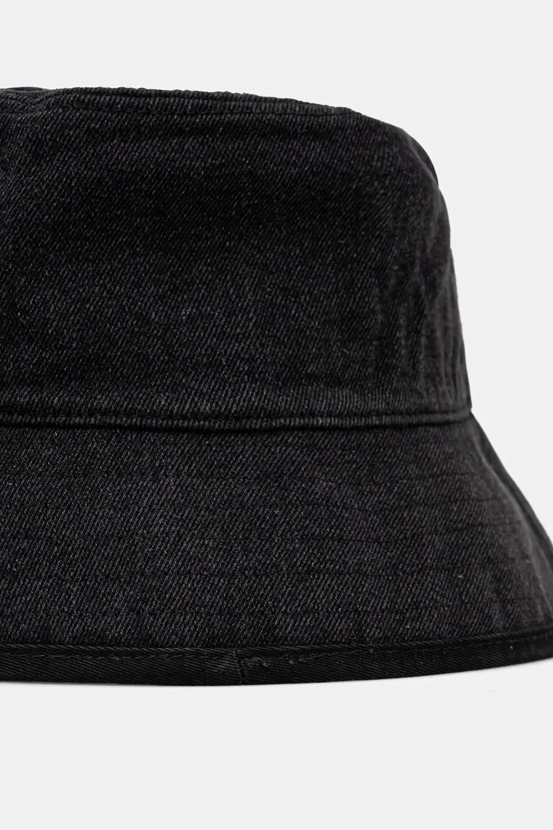 cappello in denim colore nero A3M33107 miniatura 3