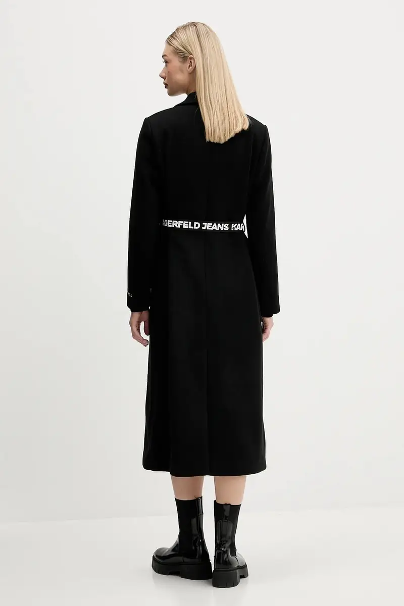 cappotto colore nero A4W15056 miniatura 3