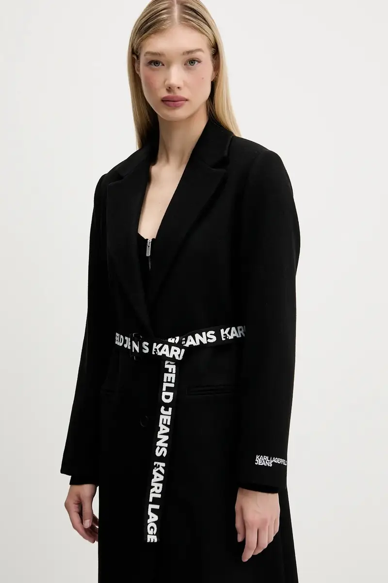 cappotto colore nero A4W15056 miniatura 4