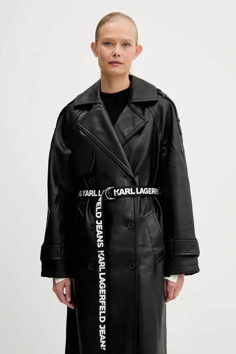 cappotto donna colore nero A3W15047 miniatura 4