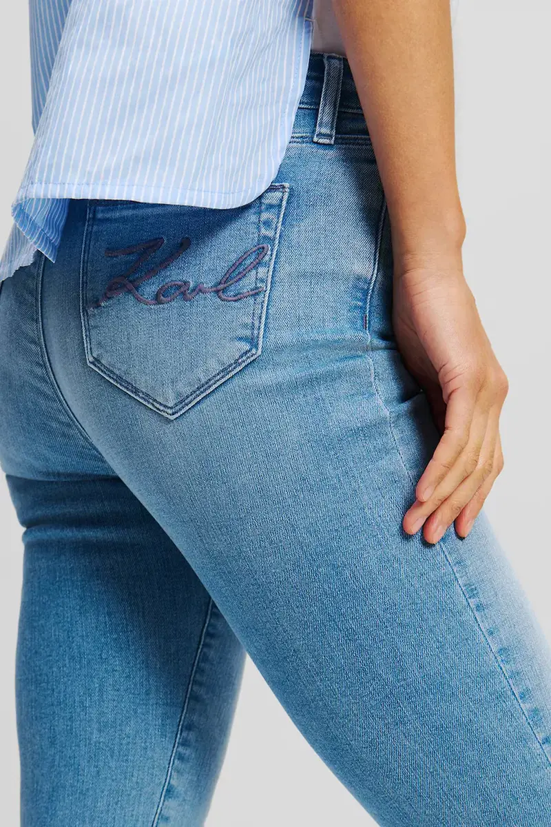 Karl Lagerfeld Jeans Donna Blu 3580445 miniatura 3