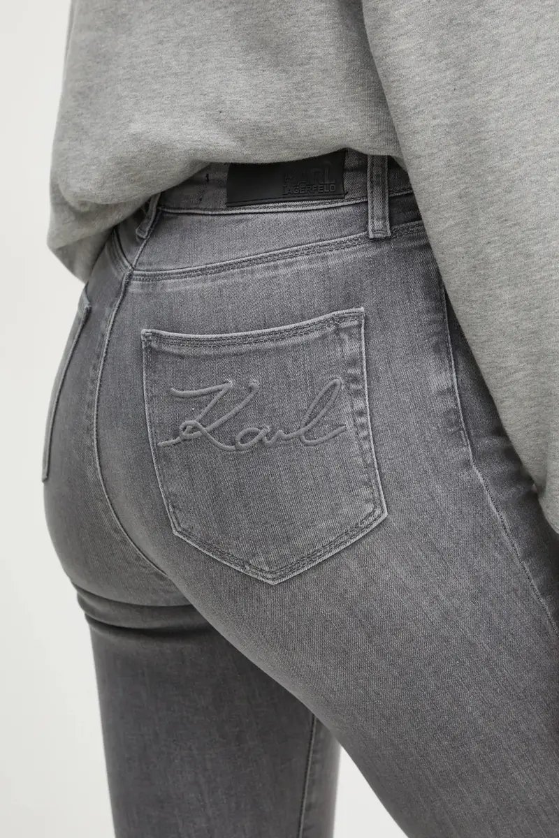 Karl Lagerfeld Jeans Donna Grigio 3609606 miniatura 4