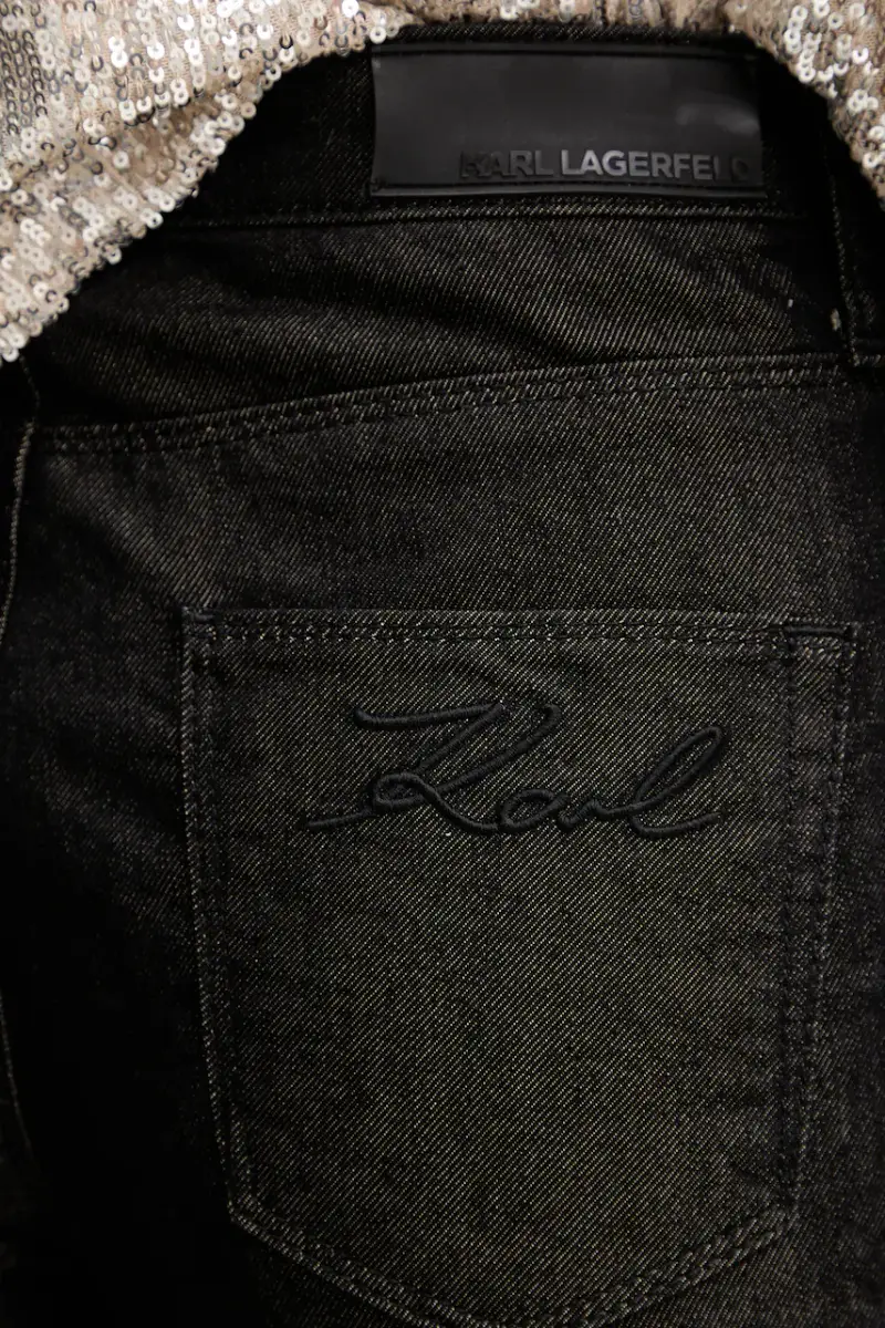 Karl Lagerfeld Jeans Donna Nero 3648311 miniatura 4
