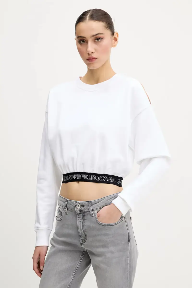 felpa donna colore bianco A2W20062