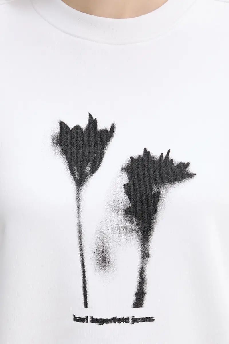 felpa donna colore bianco A3W20034 miniatura 5