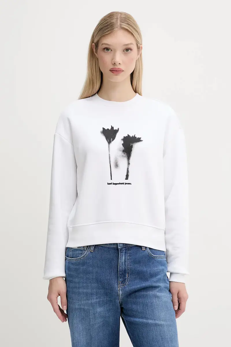 felpa donna colore bianco A3W20034