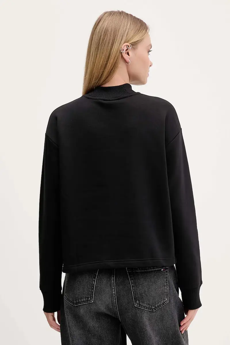 felpa donna colore nero A4W20002 miniatura 3