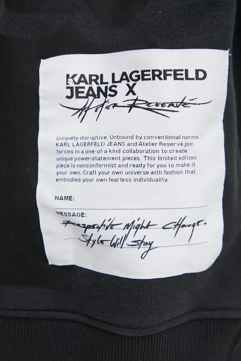 felpa in cotone donna colore nero con cappuccio A1W20093 miniatura 5