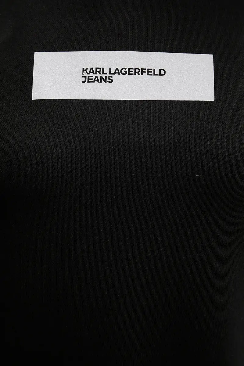 felpa in cotone donna colore nero con cappuccio A4W20013 miniatura 5