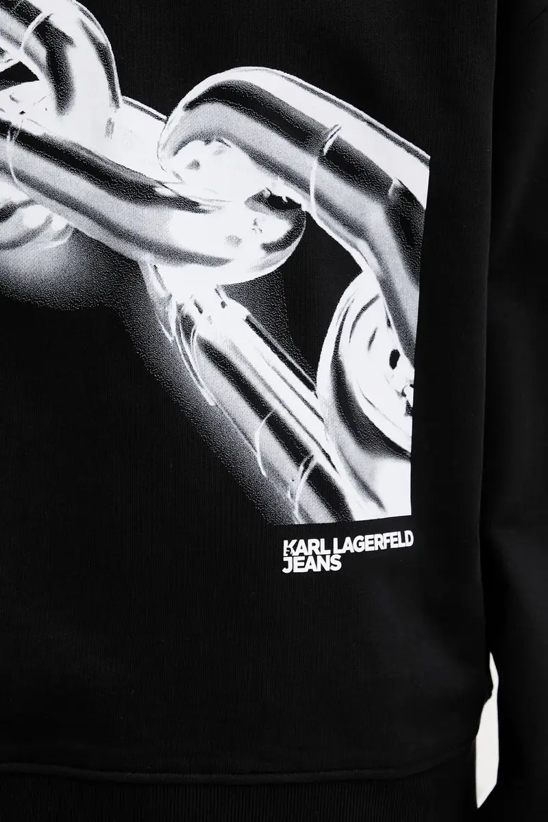 felpa in cotone uomo colore nero A3M20021 miniatura 5