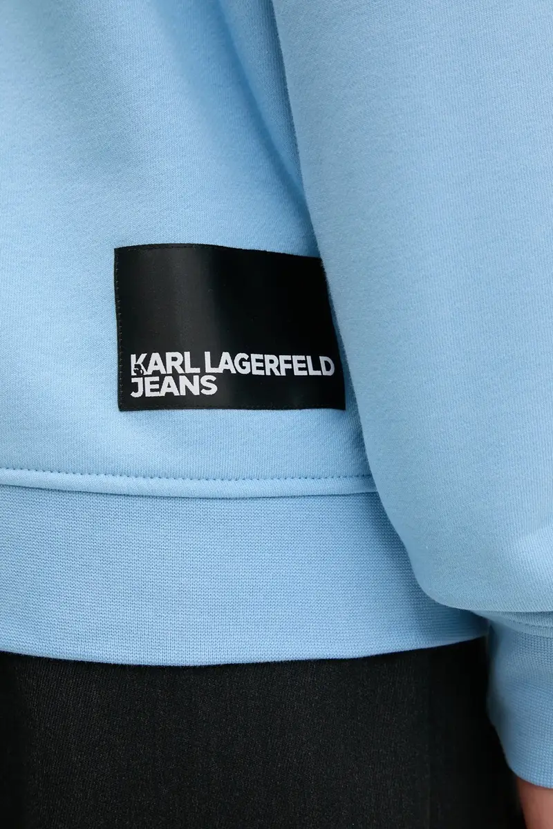 felpa uomo colore nero A1M20001 Blu miniatura 5