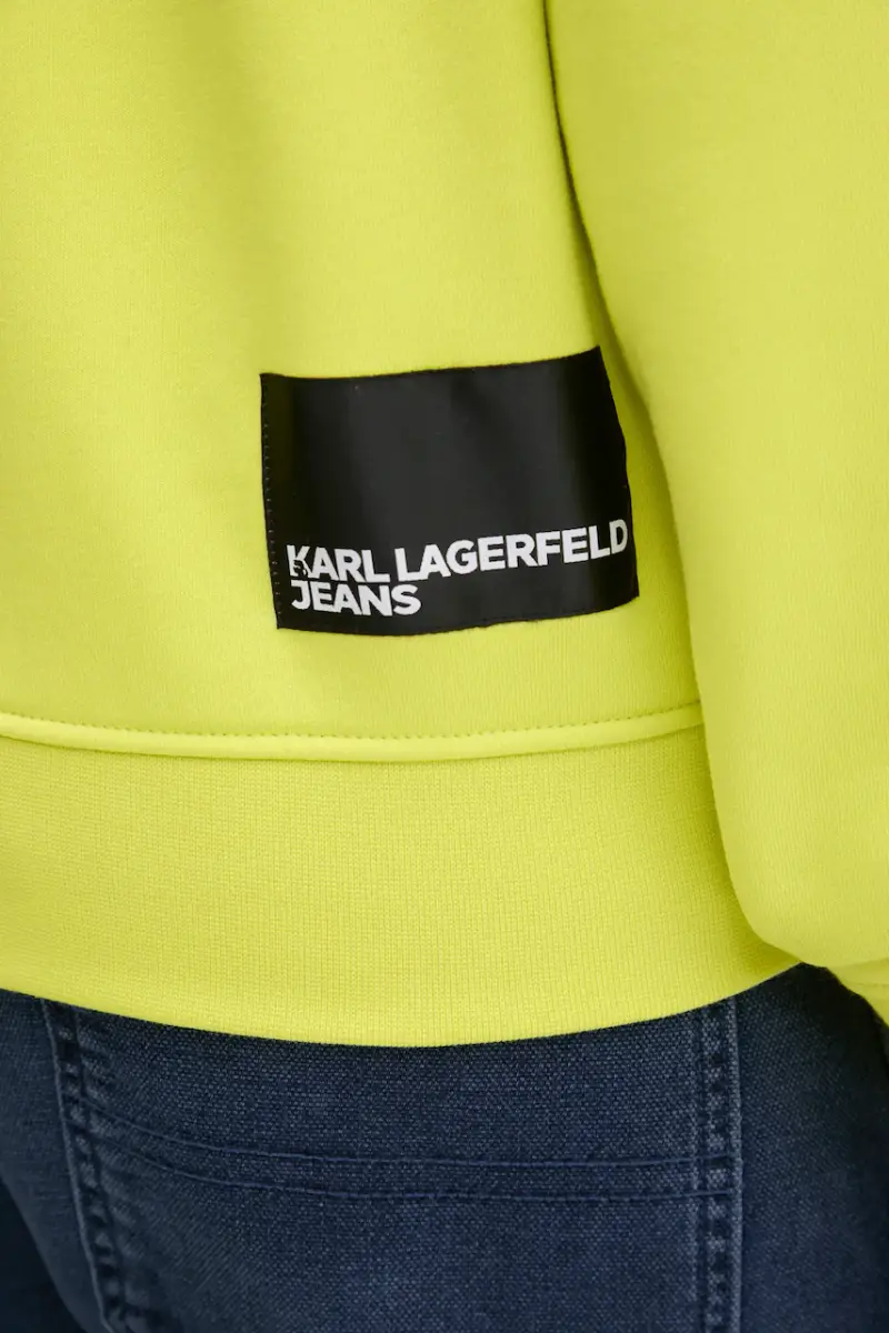 felpa uomo colore nero A1M20001 Verde miniatura 5