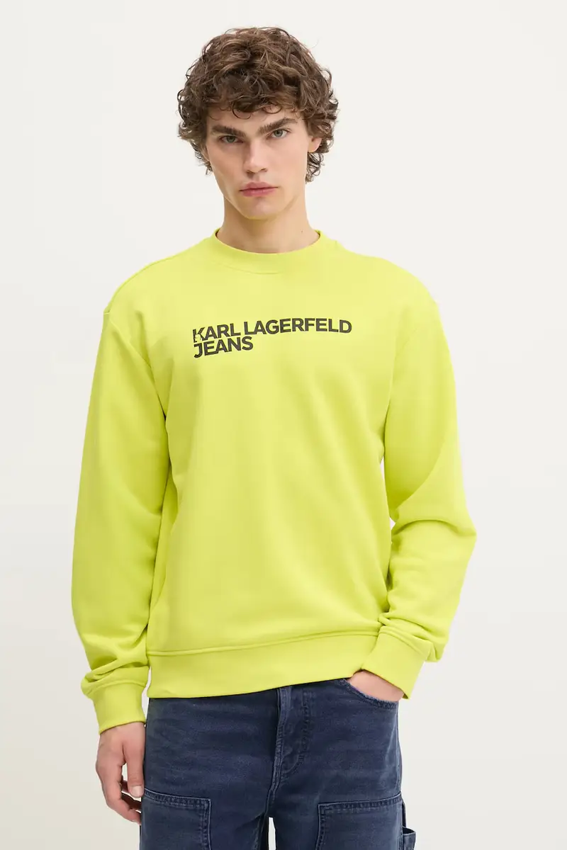 felpa uomo colore nero A1M20001 Verde