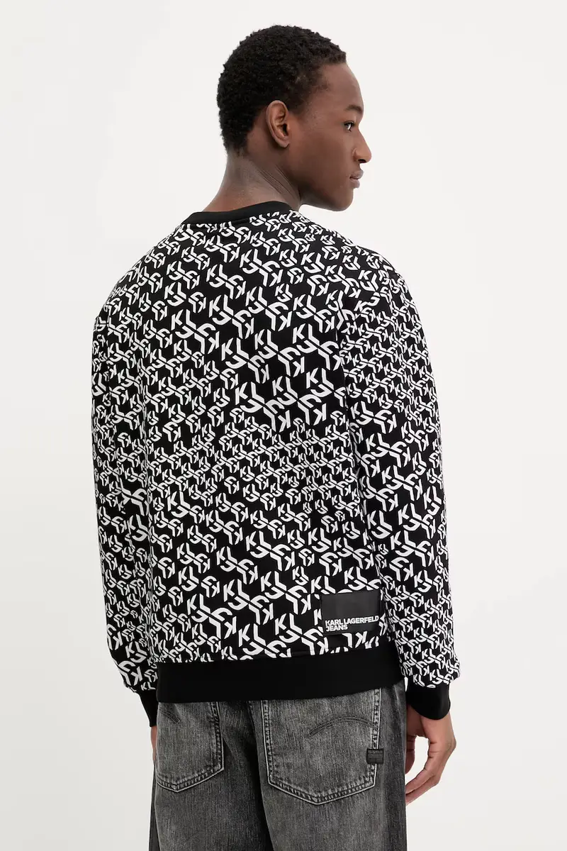 felpa uomo colore nero A3M20068 miniatura 3