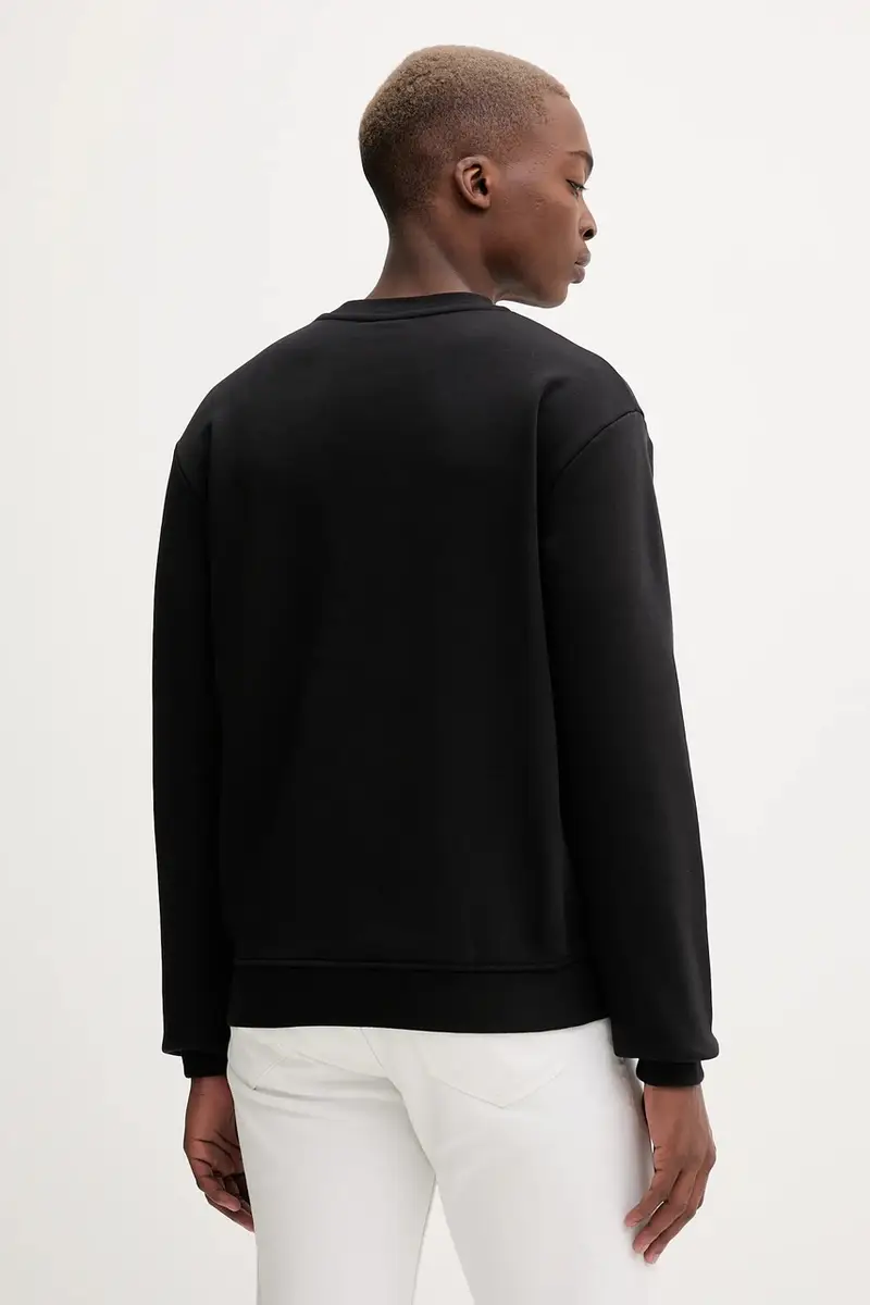 felpa uomo colore nero A4M20017 miniatura 3