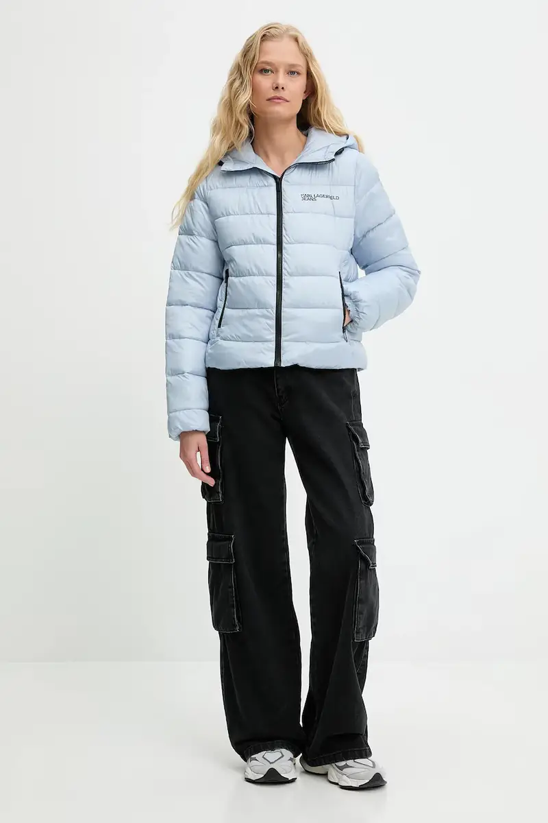 giacca colore blu A3W15026 miniatura 2