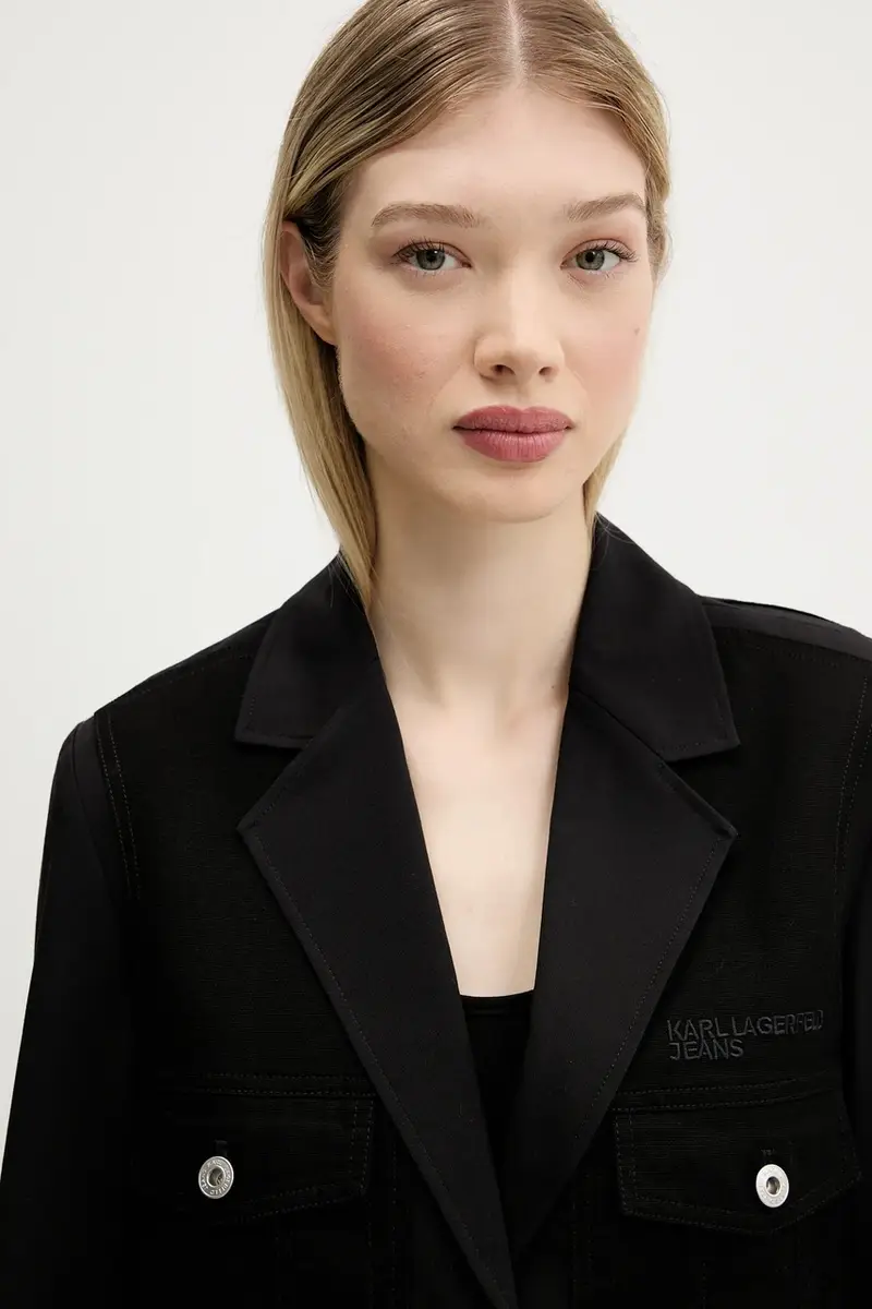 giacca colore nero A3W14019 miniatura 5