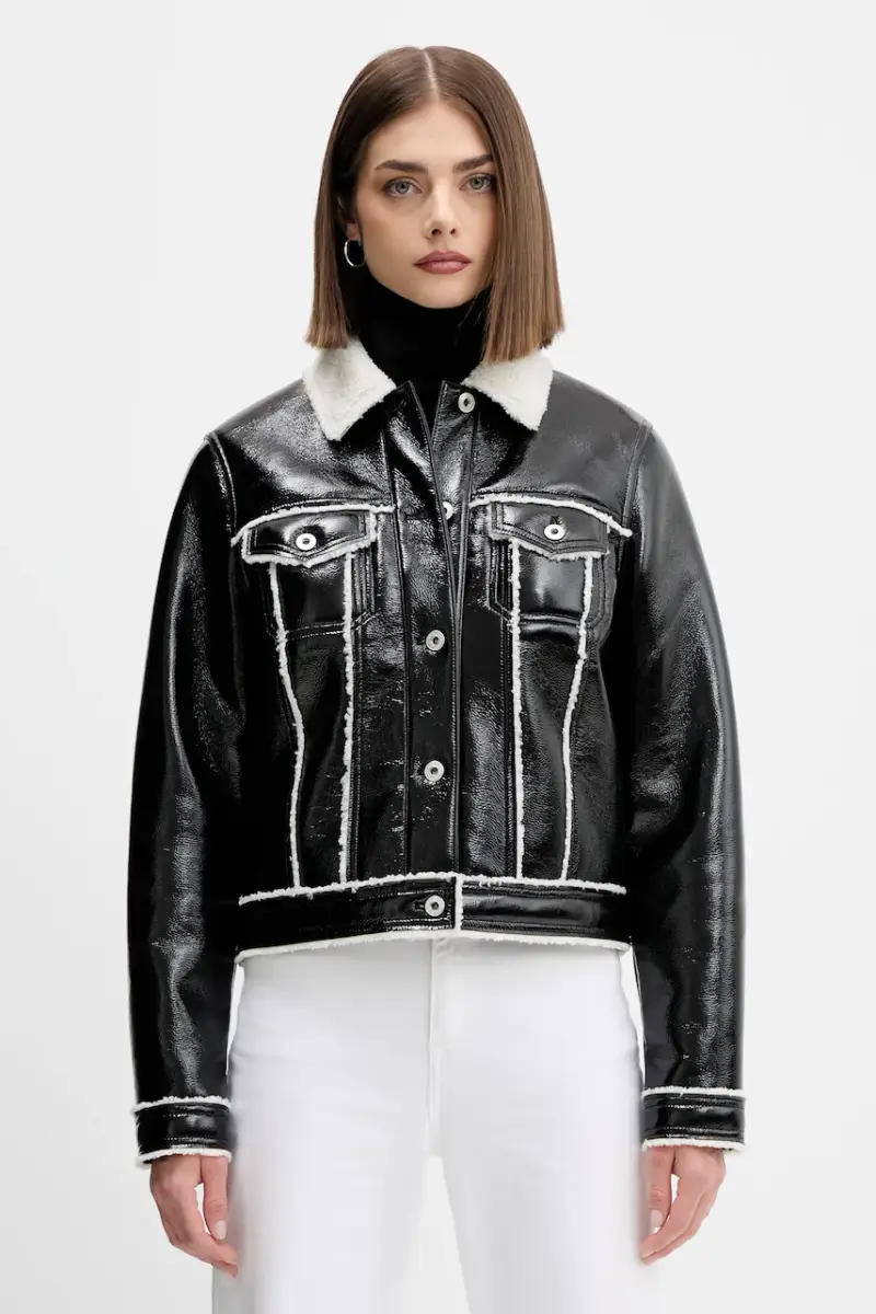 giacca colore nero A4W14054