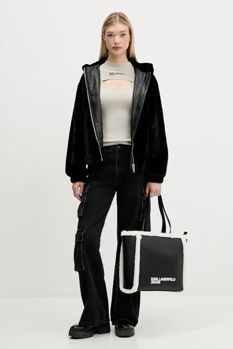 giacca colore nero A4W15057 miniatura 2