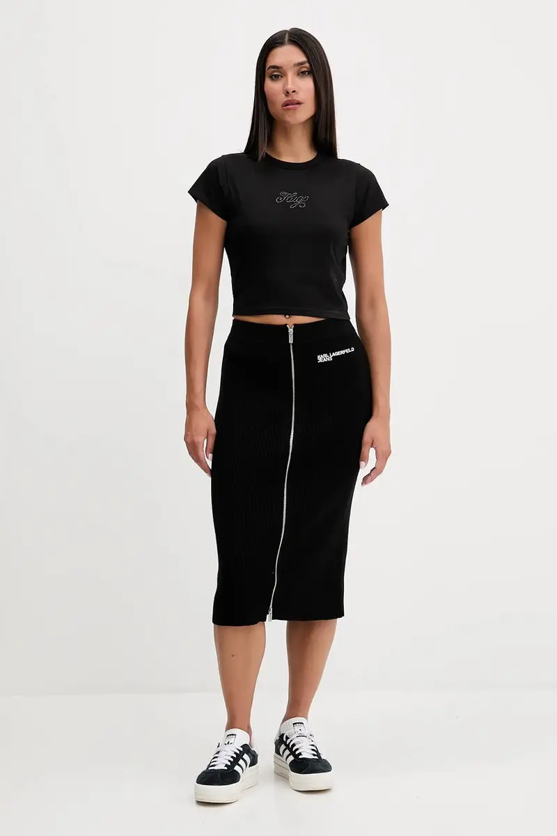 gonna colore nero A4W12005 miniatura 2