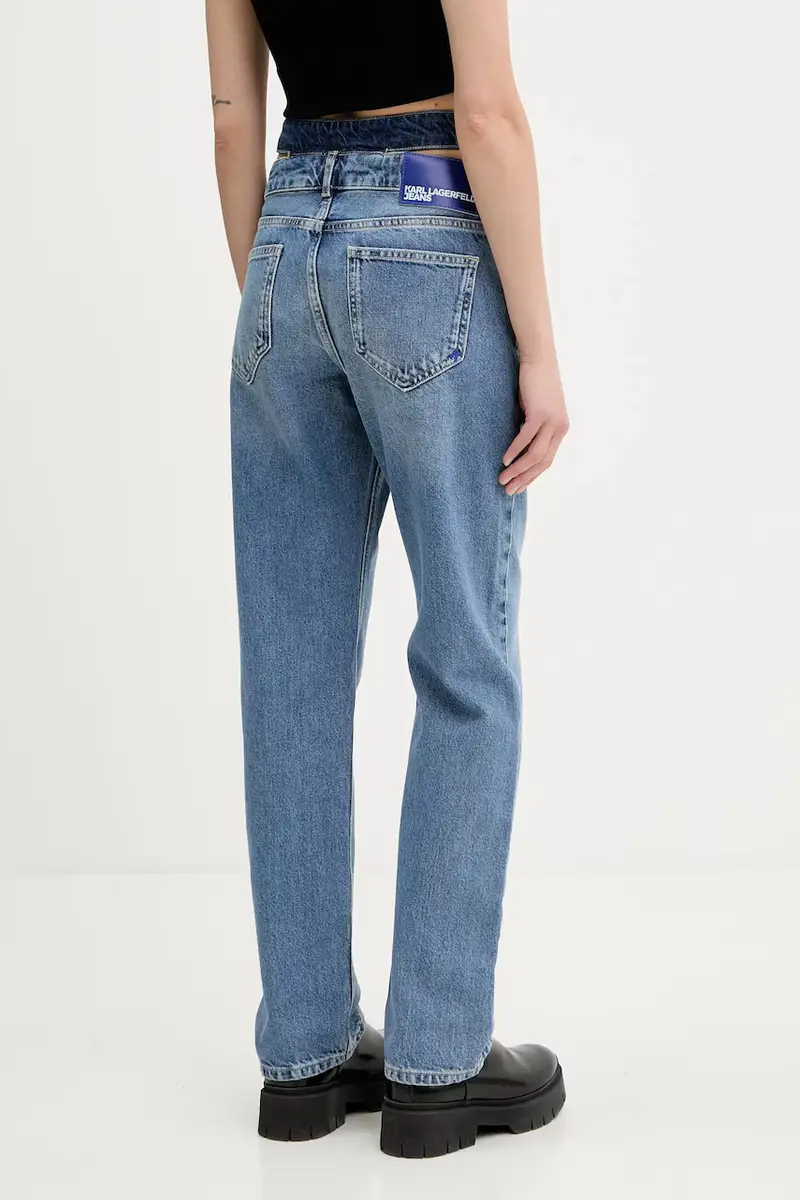 Karl Lagerfeld Jeans Jeans Donna Blu 2885919 miniatura 3