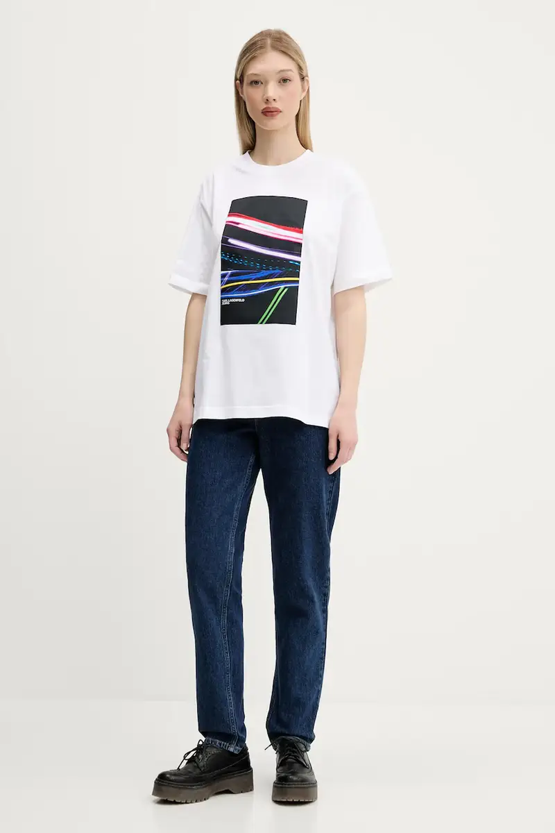 Karl Lagerfeld Jeans Jeans Donna Blu 2982678 miniatura 2