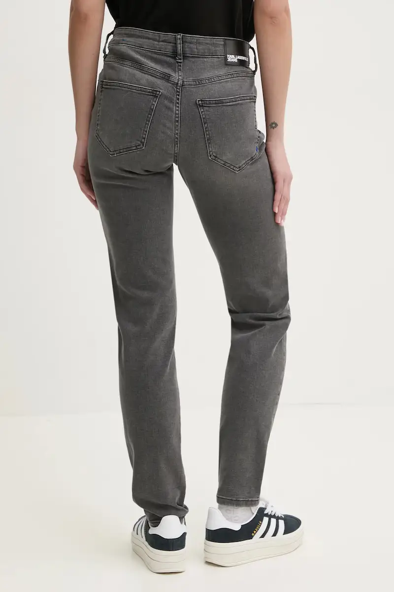 Karl Lagerfeld Jeans Jeans Donna Grigio 3324749 miniatura 3