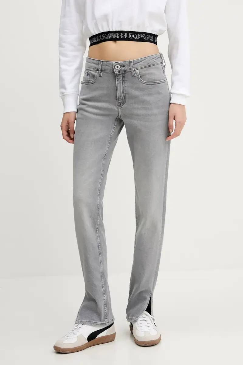 Karl Lagerfeld Jeans Jeans Donna Grigio 2223363