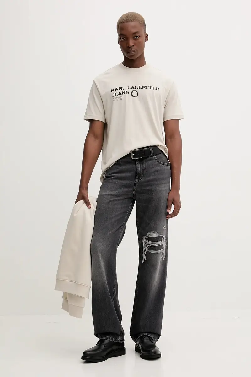 Karl Lagerfeld Jeans Jeans Uomo Grigio 3611413 miniatura 2