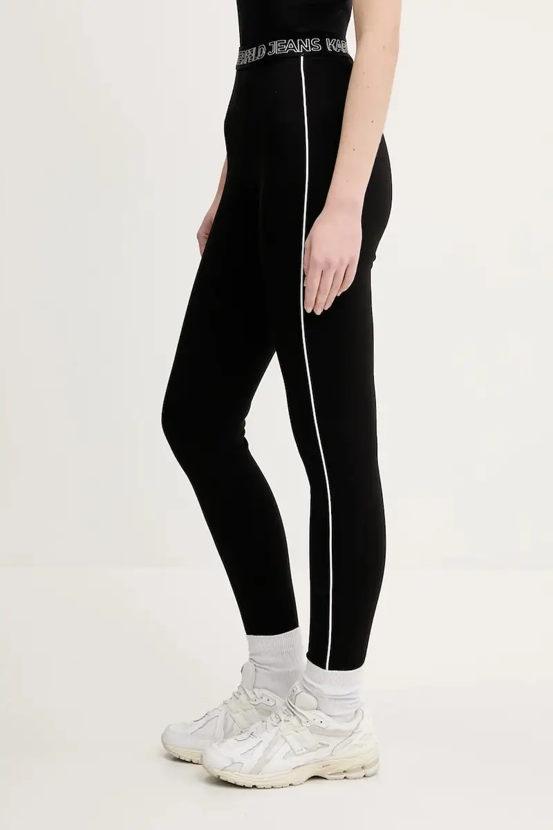 Karl Lagerfeld Jeans Leggings Donna Nero 2231310