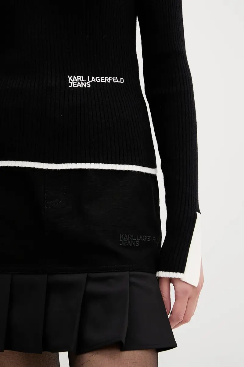 maglione donna colore nero A3W18006 miniatura 5