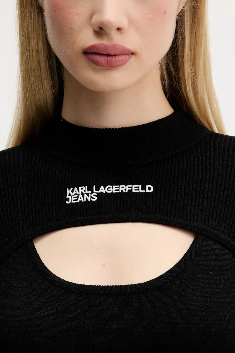 maglione donna colore nero A4W18013 miniatura 5