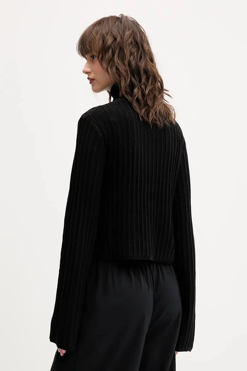 maglione donna colore nero A4W18021 miniatura 3