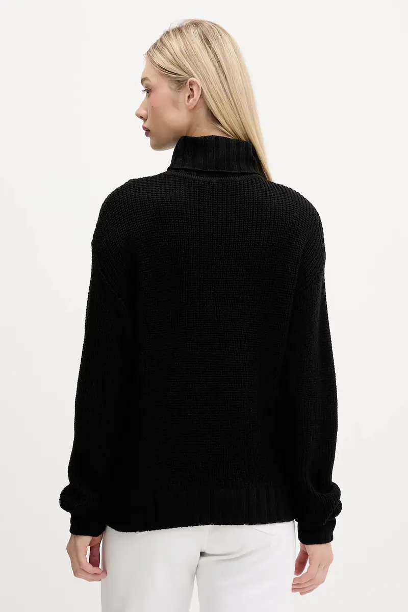 maglione in lana donna colore nero A4W18020 miniatura 3