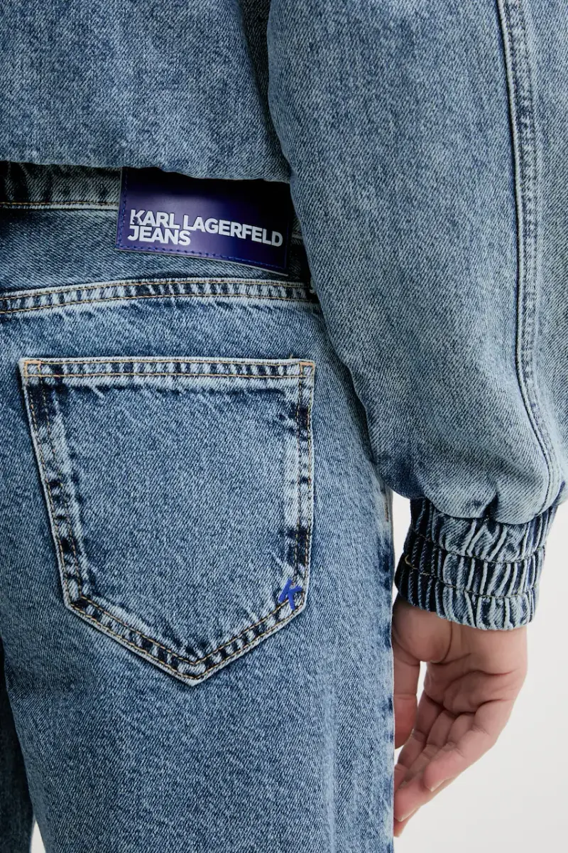 Karl Lagerfeld Jeans Jeans Donna Blu 3132563 miniatura 4