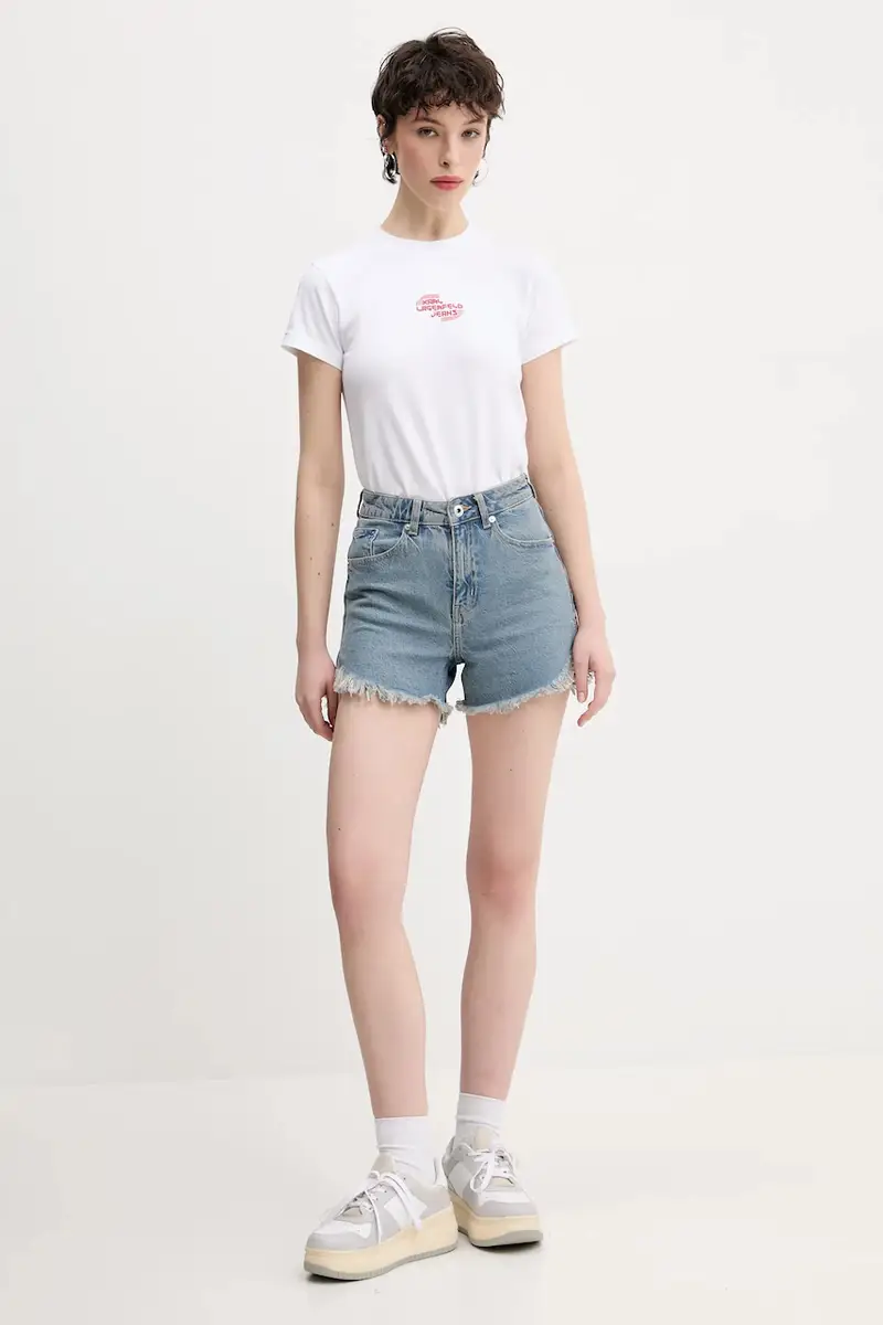 Karl Lagerfeld Jeans Jeans Donna Blu 3313221 miniatura 2