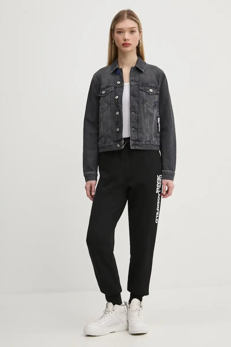 pantaloni della tuta colore nero A1W10058 miniatura 2