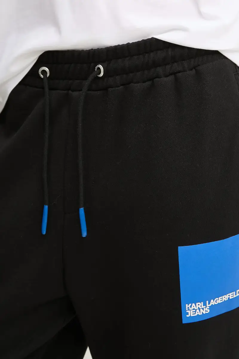 pantaloni della tuta di cotone colore nero A1W10004 miniatura 4