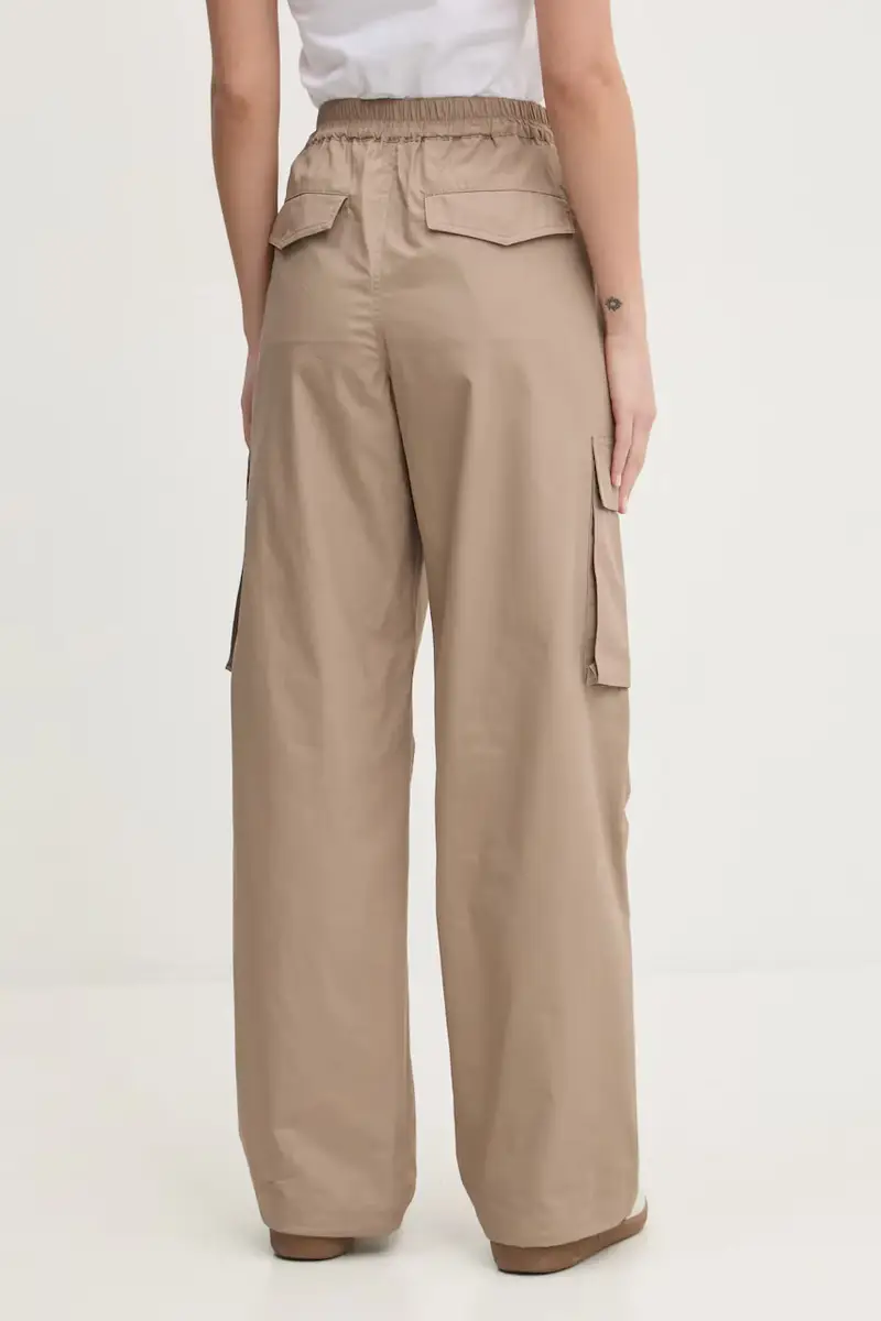 pantaloni donna colore beige A1W10062 miniatura 4