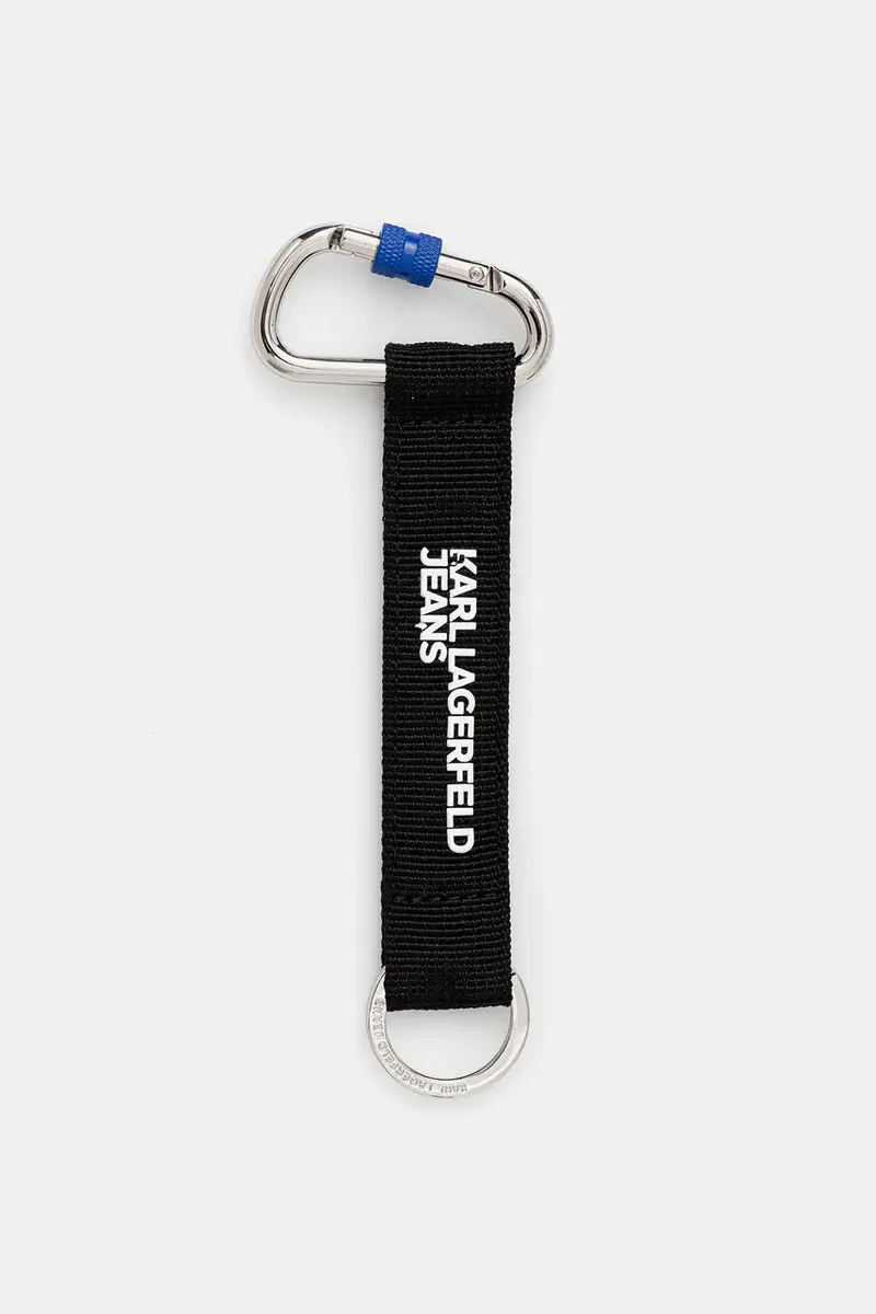 Karl Lagerfeld Jeans Portachiavi Uomo Nero 3647542 miniatura 4
