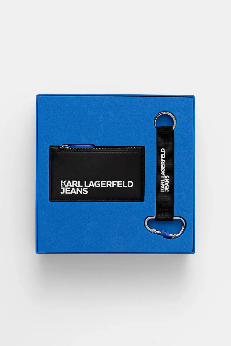 Karl Lagerfeld Jeans Portachiavi Uomo Nero 3647542 miniatura 5