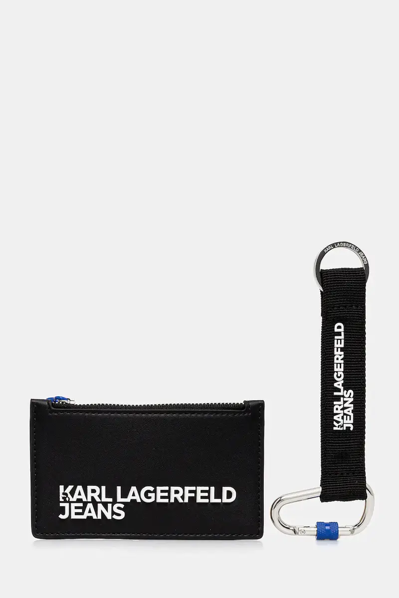 Karl Lagerfeld Jeans Portachiavi Uomo Nero 3647542