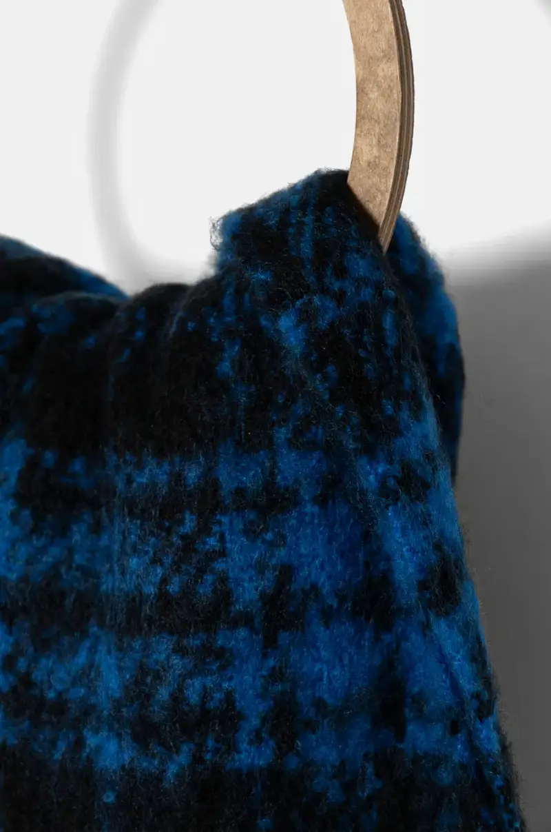 sciarpa Blu navy miniatura 2