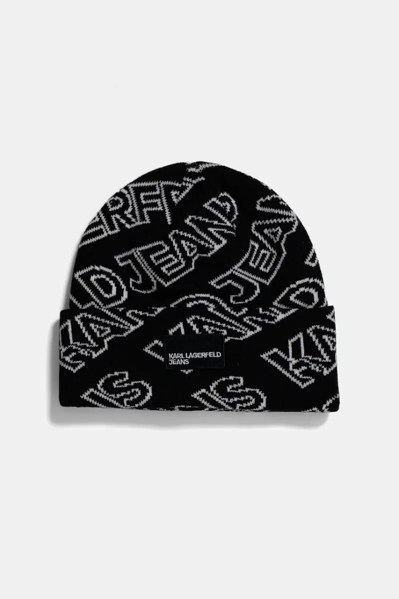 sciarpa e capello colore nero A4W33074 miniatura 2