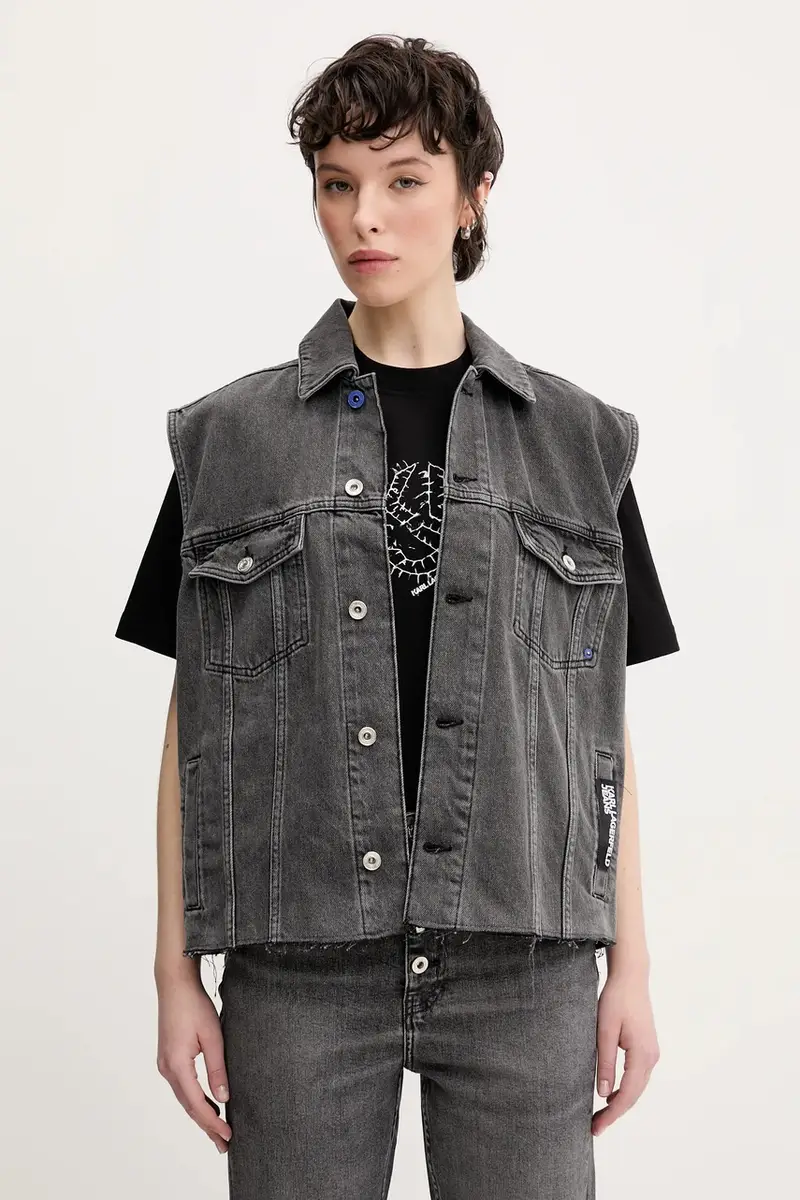 smanicato donna colore grigio A2W14014 miniatura 3