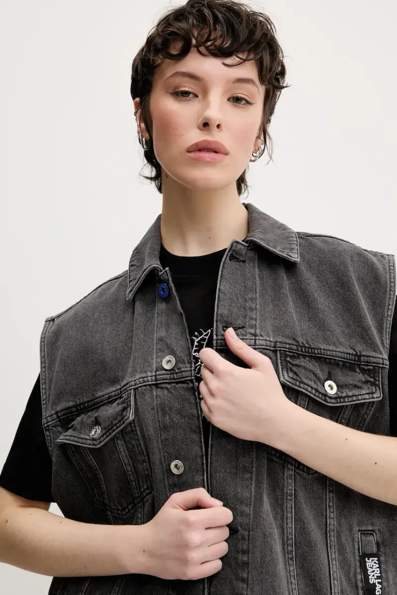 smanicato donna colore grigio A2W14014 miniatura 4