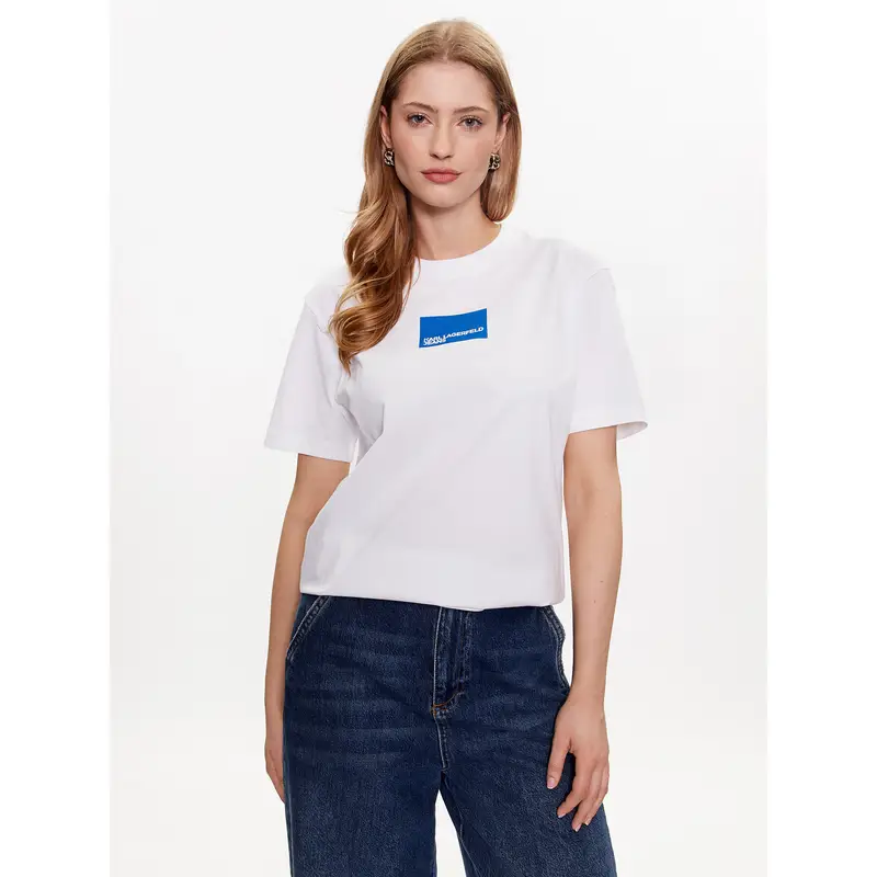 Karl Lagerfeld Jeans T-shirt Bianco 3202390