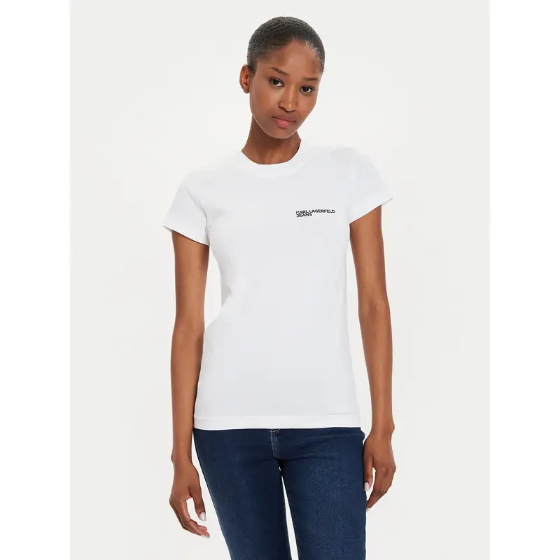 Karl Lagerfeld Jeans T-shirt Bianco 3468918