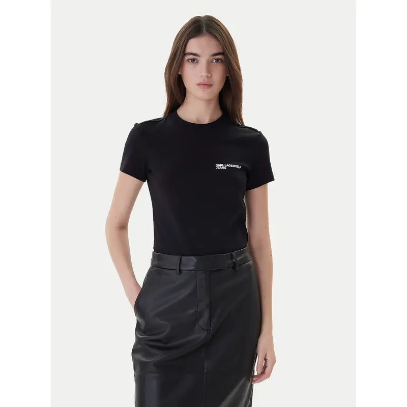 T-shirt A1W17004 Nero Slim Fit